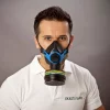 Atemschutz-Halbmaske colorex multi A1B1E1K1-P3R D, komplett einsatzbereit mit Atemfilter, Schutz gegen organische Gase und Dämpfe mit einem Siedepunkt von > 65 °C, anorganische Gase und Dämpfe, Schwefeldioxid und Ammoniak sowie Partikeln giftiger und hochgiftiger Stoffe (P3), Artikel 133 335